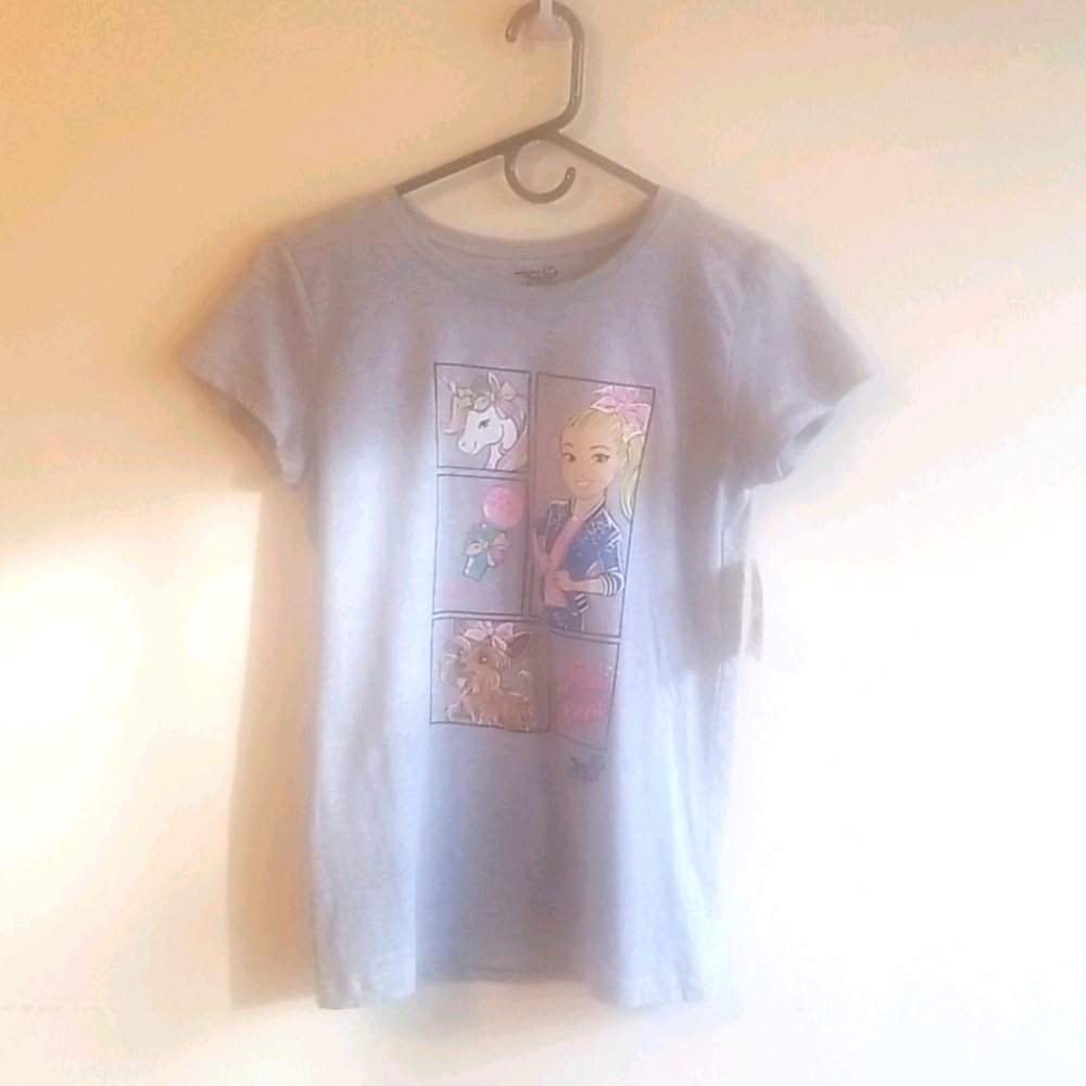 Nickelodeon Jojo Siwa Gray T-shirt with sports bra